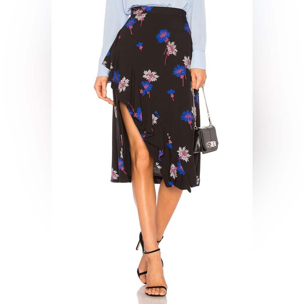 Tanya Taylor Grayson Floral Skirt xs 0